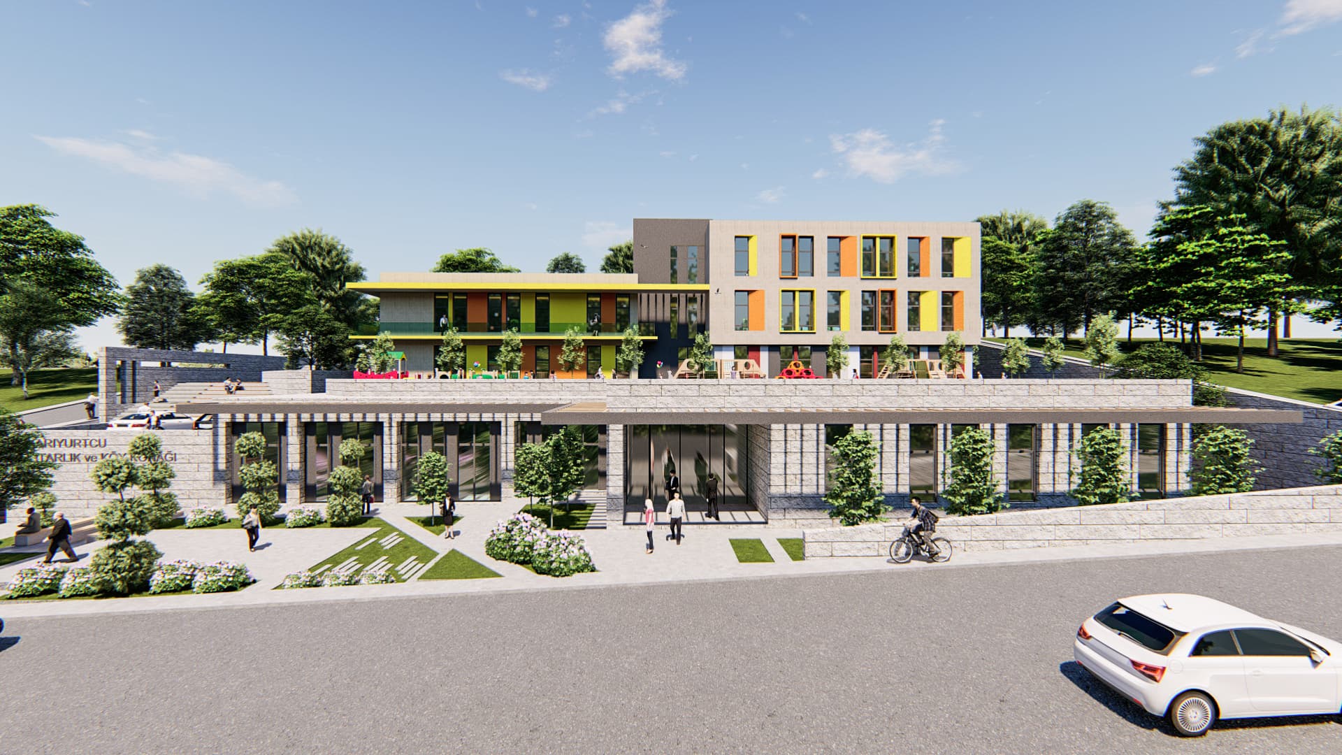 Belediye Hizmet Binası Kreş ve Sosyal Tesis 1